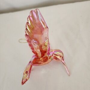 NWT World Market Hummingbird Pink Ornament Window Decor